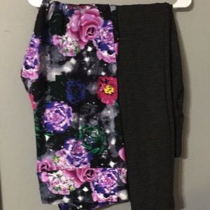 Leggings $8 for both pair together